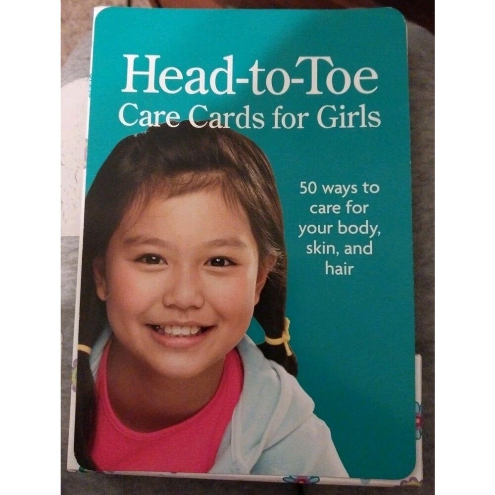 American Girl Head-to-Toe Care Cards for Girls 50 Ways Body Skin Hair Set Box